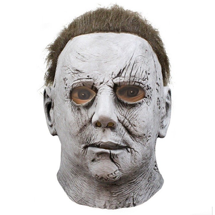 Classic White Slasher Mask wholesale latex mask from HXJC factory