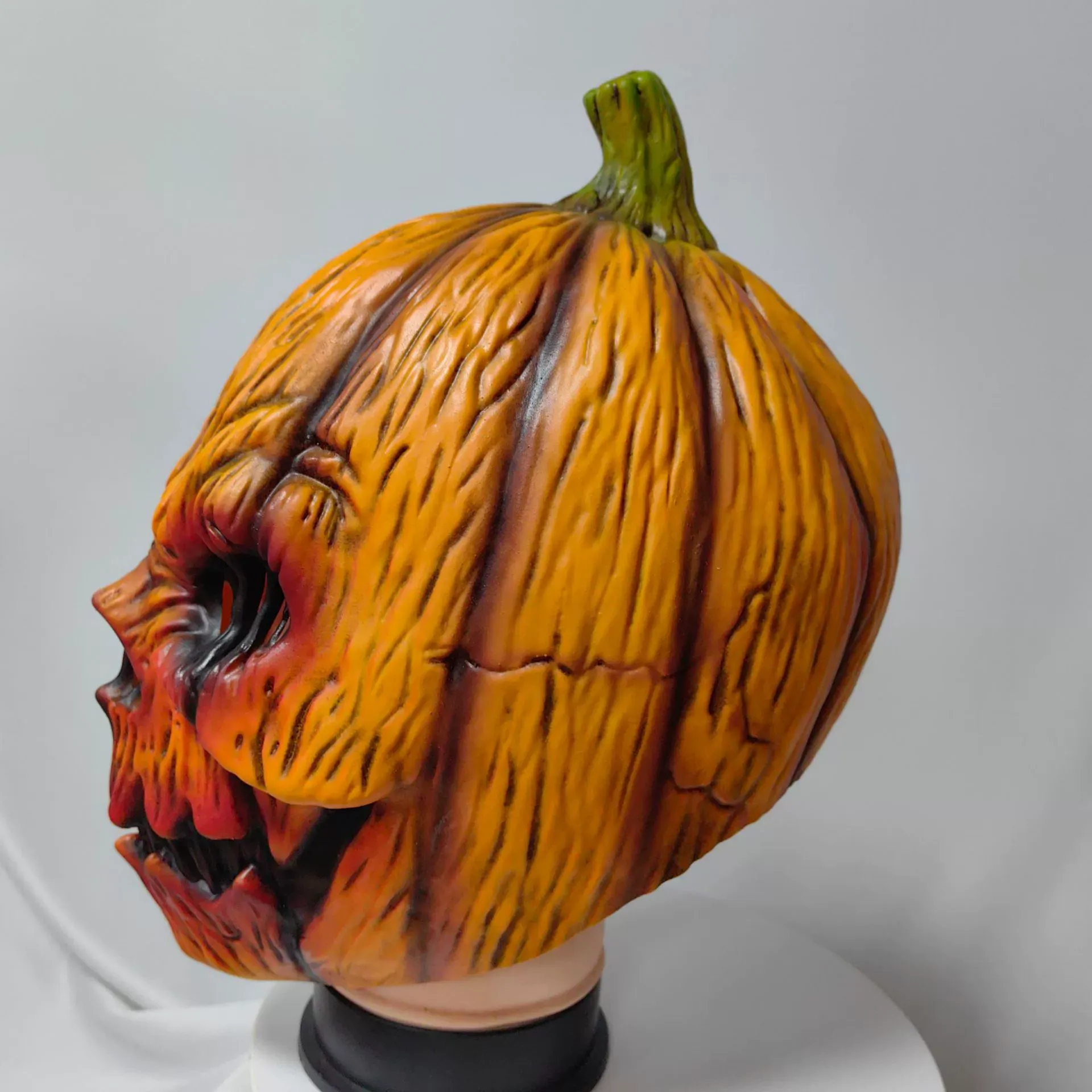 Light-Up Pumpkin Mask wholesale latex mask from HXJC factory
