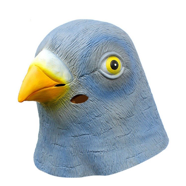 Realistic Pigeon Mask wholesale latex mask from HXJC factory