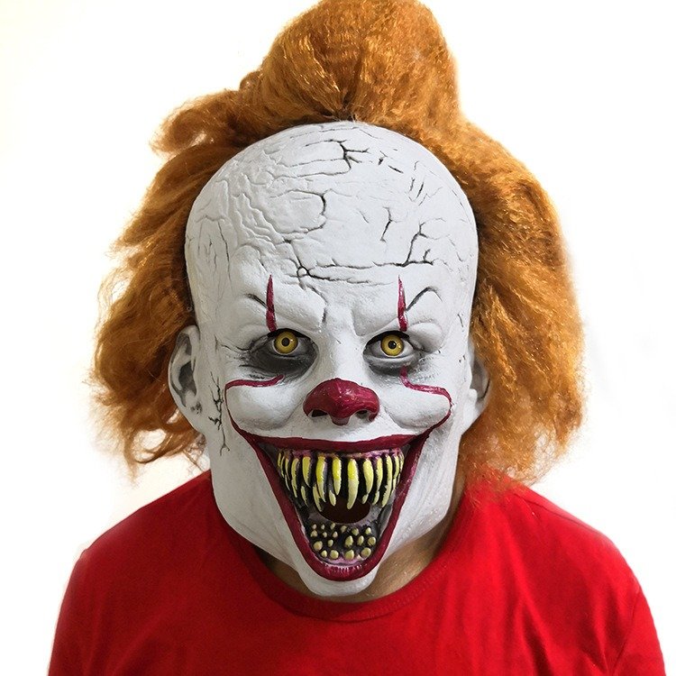 Vintage Horror Clown Mask wholesale latex mask from HXJC factory