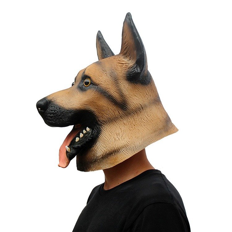 Wolf Dog Mask wholesale latex mask from HXJC factory