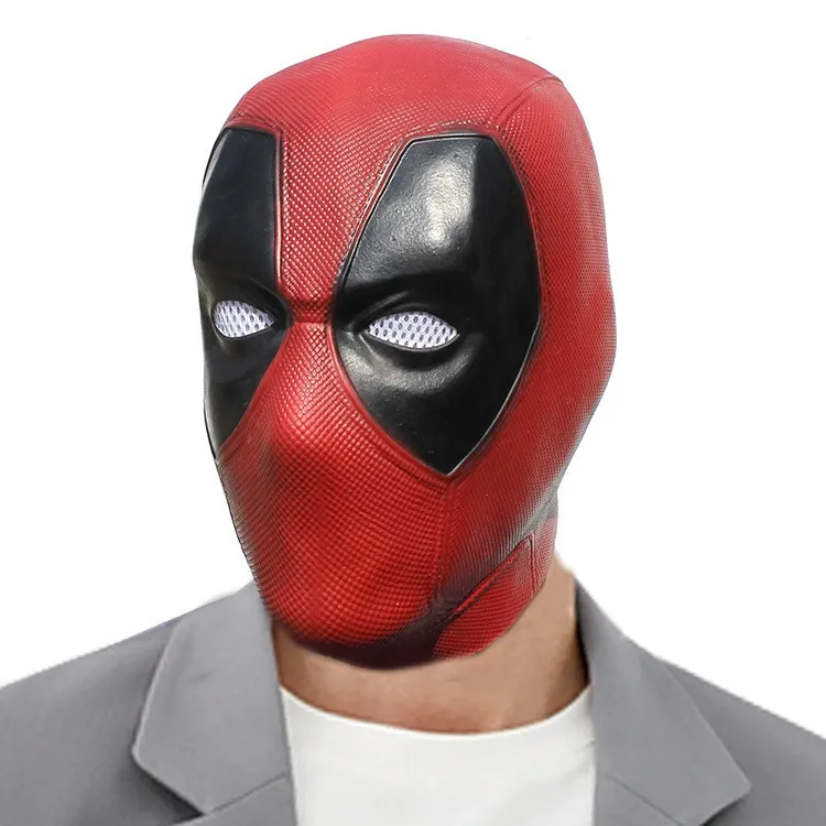 Red Mercenary Hero Mask wholesale latex mask