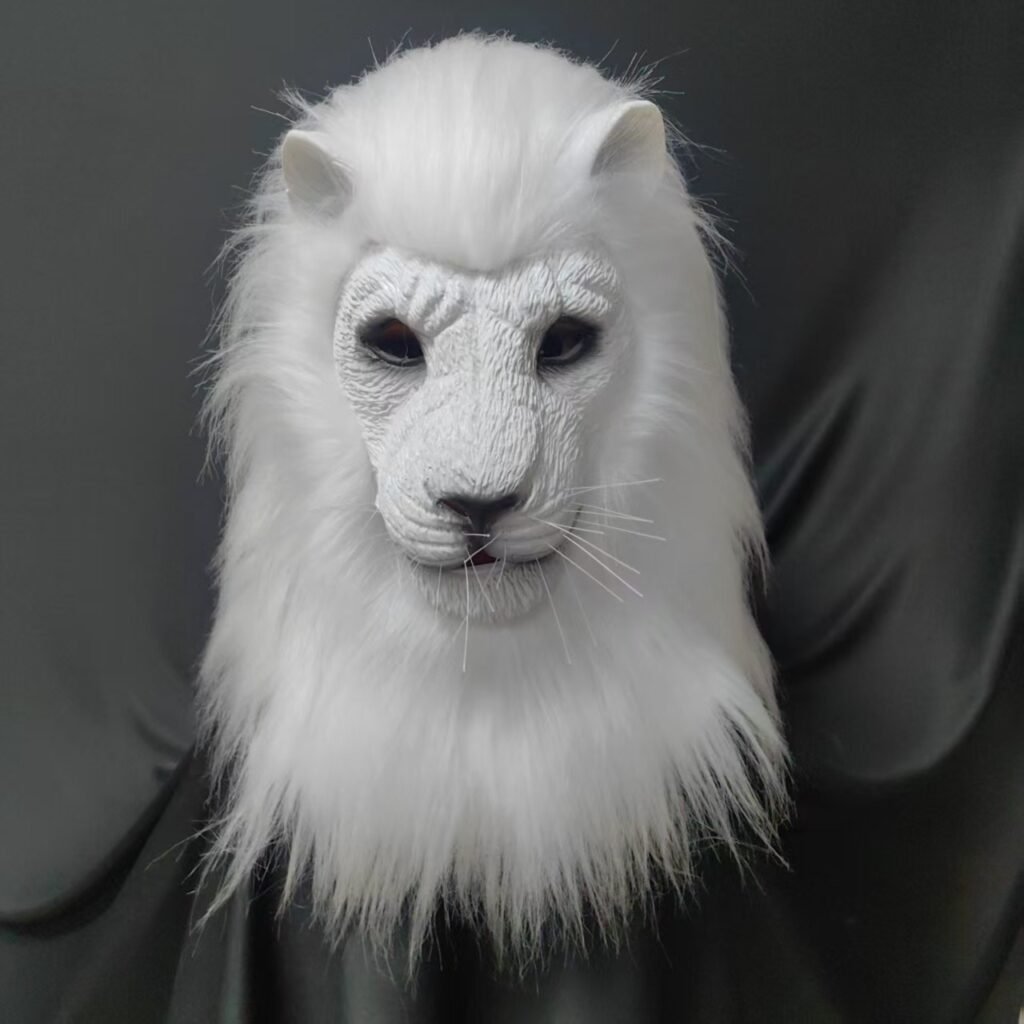 White Lion Mask wholesale latex mask