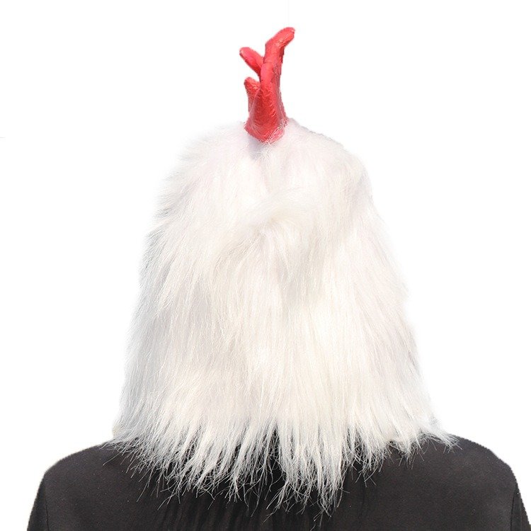 White Rooster Mask wholesale latex mask